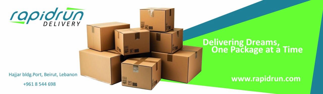 Rapid Run delivery horizontal banner