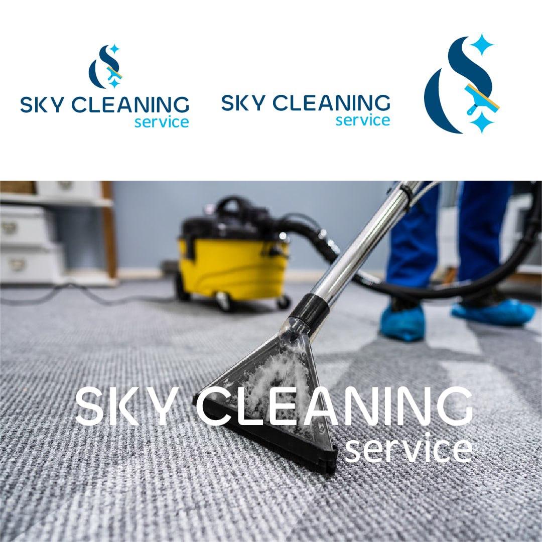 Sky Cleaning Service campaign design